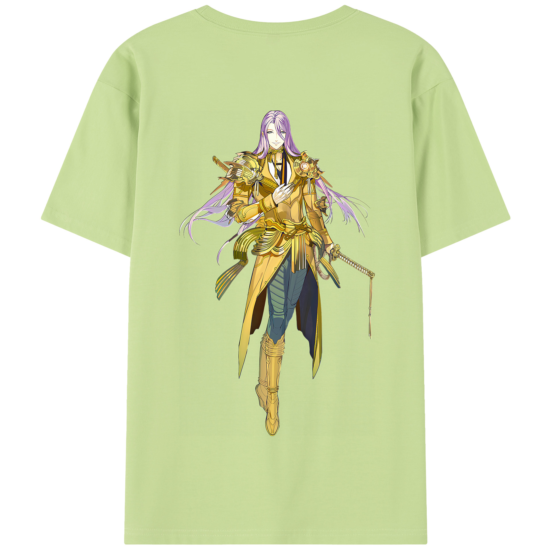 （画像用） 刀剣乱舞 Touken Ranbu 綿100％半袖Tシャツ（背面プリント）